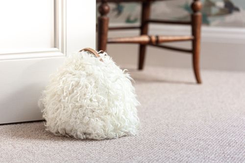 Sheepskin Doorstops